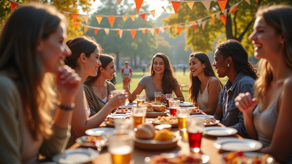 Débloquez le Friendsgiving Parfait : Le Guide Ultime de l'USF