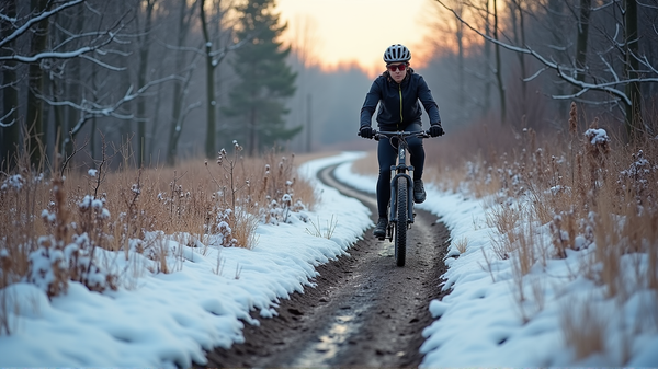 Cyclisme sur Gravelle en Hiver : Conseils Essentiels pour Naviguer sur des Terrains Glissants