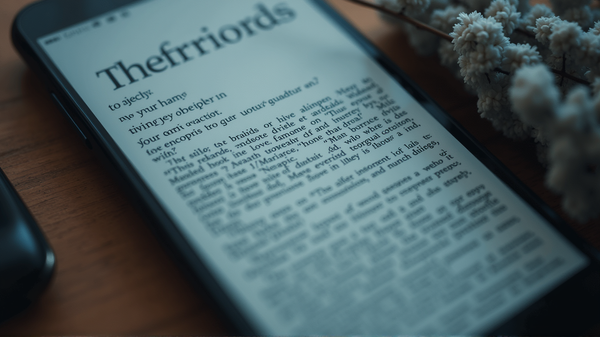 Une Application Innovante Lance une Révolution de la Lecture, Une Phrase à la Fois