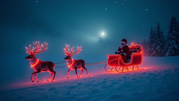 Le Nez Bioluminescent de Rudolph : Miracle de la Nature ou Fable de Noël ?